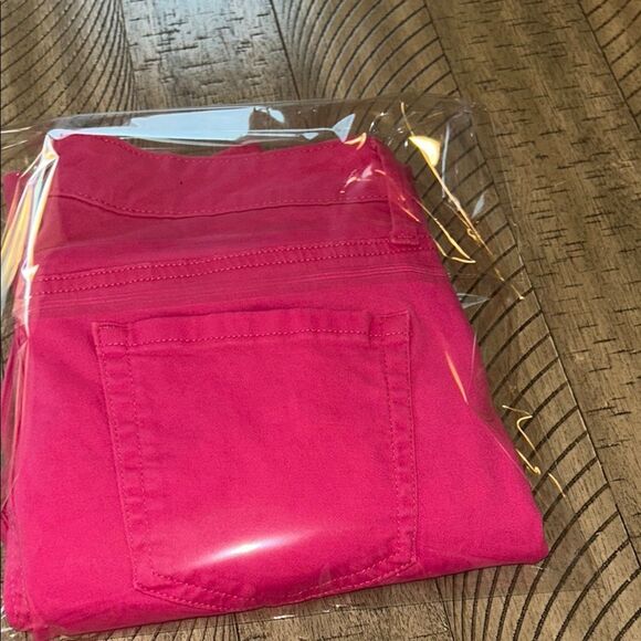 Lipstick💄Pink Charter Club’s Bristol Skinny Ankle Pink Cotton Stretch Jeans 👖 - Picture 13 of 17